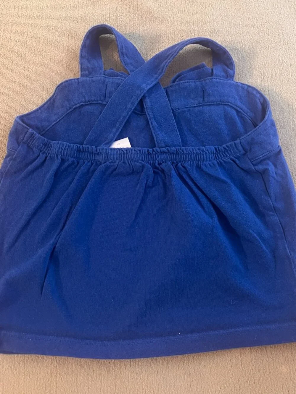 Janie and Jack Girls Blue Tank Top Size 2T